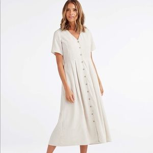 Vetta Capsule The Button Up Midi Dress